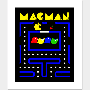 Mac Man Posters and Art